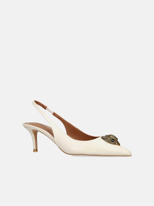 Kurt Geiger London | Belgravia Sling Back Heel - Bone