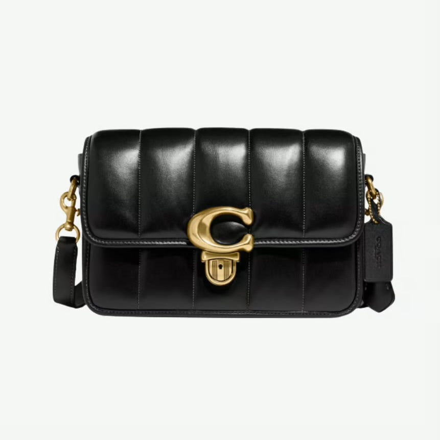 Coach | Studio Shoulder Bag With Quilting Black