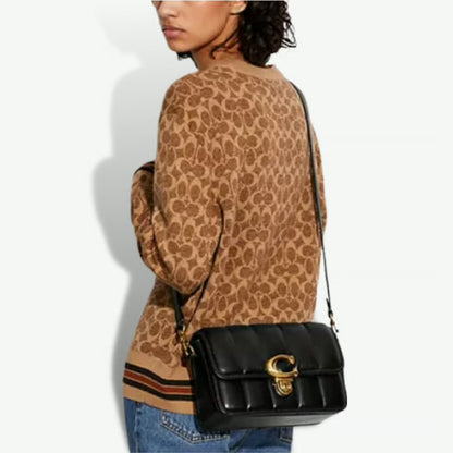 Coach | Studio Shoulder Bag With Quilting Black