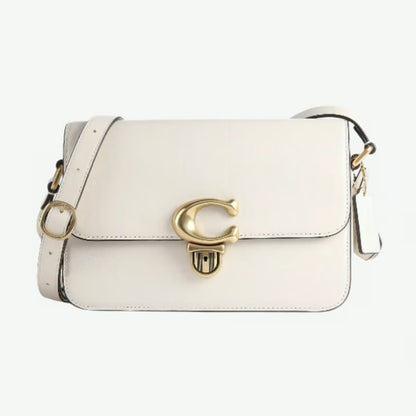 Coach | Studio Crossbody Bag Fine Grain Leather Ivory