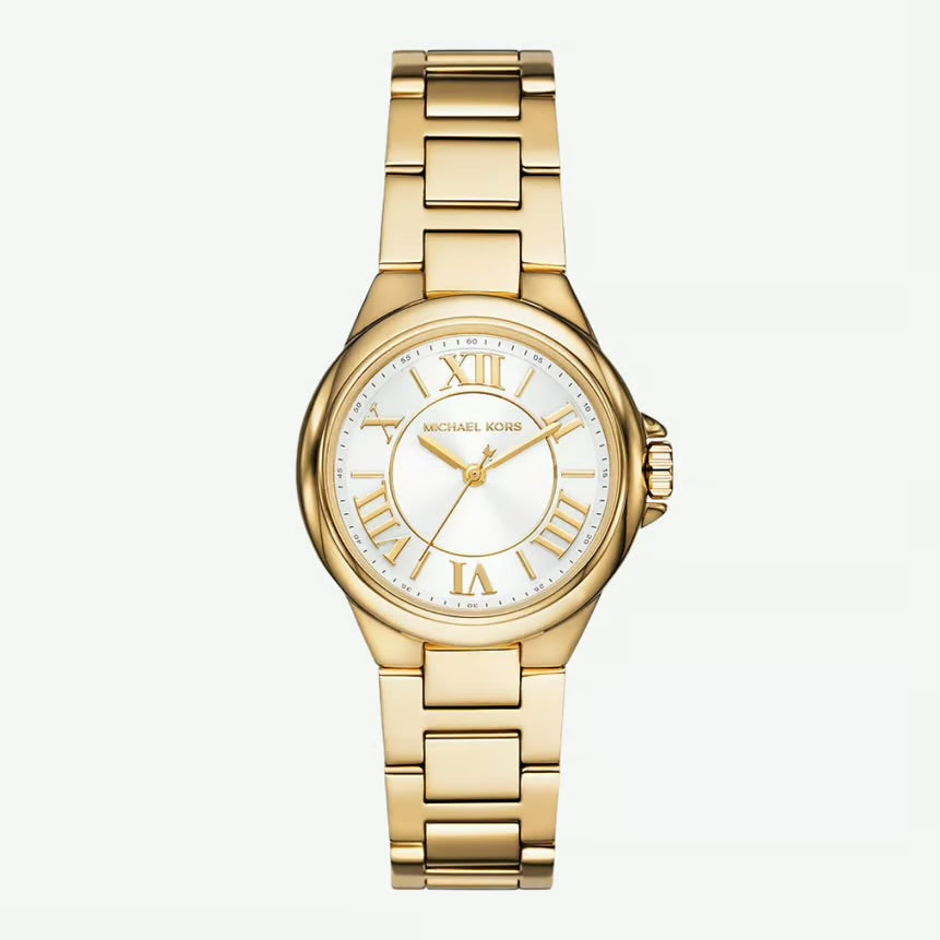 Michael Kors | Camille | Women's Watch - Three-Hand Rose Gold-Tone Stainless Steel Watch