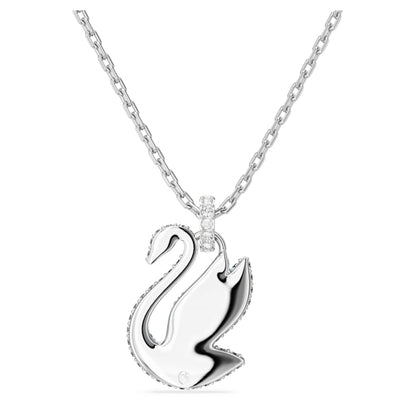 Swarovski | Swan Pendant | Swan, Medium, Blue, Rhodium plated