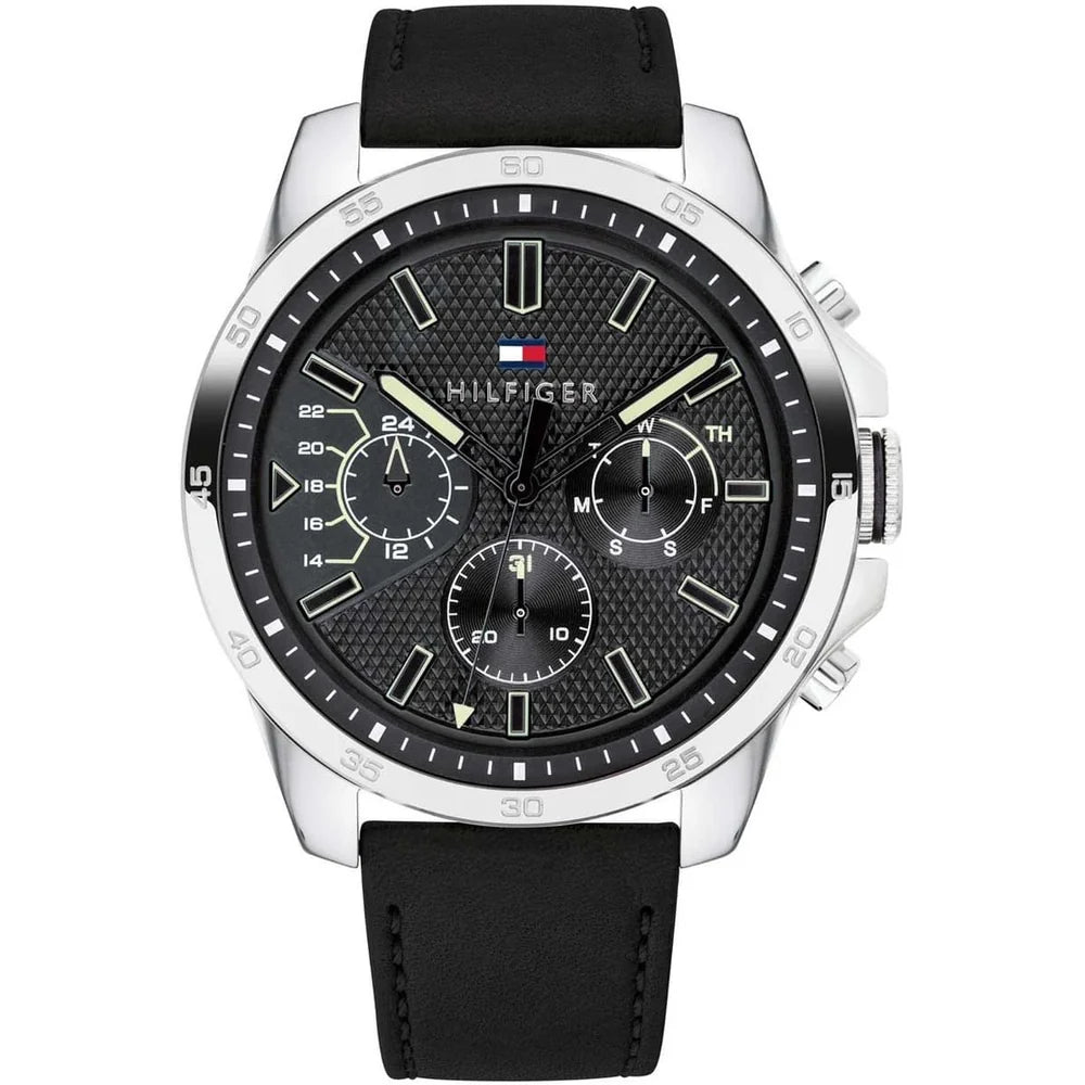 Tommy Hilfiger | Men | Multi dial Quartz Watch with Leather Strap | 1791563