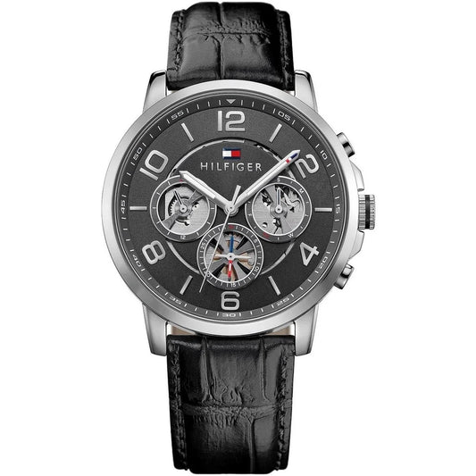 Tommy Hilfiger | Men's Multi Dial Quartz Watch with Leather Strap | 1791289