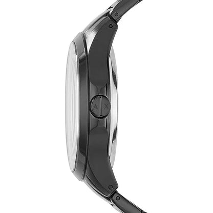 Armani Exchange | Analog Black Dial Men's Stainless Steel Watch, Band Color:Black | AX2152