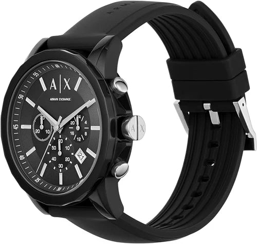 Armani Exchange | Chronograph Watch for Men with Leather, Stainless Steel or Silicone Band | AX1326