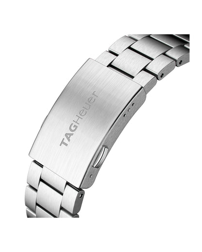 Tag Heuer | Mens Formula 1 Silver Stainless Steel Case Quartz Blue Dial Silver Stainless Steel Bracelet Watch