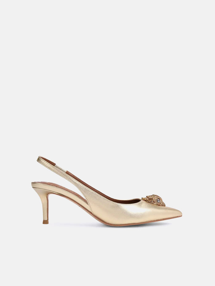 Kurt Geiger London | Belgravia Sling Back Heel - Bone