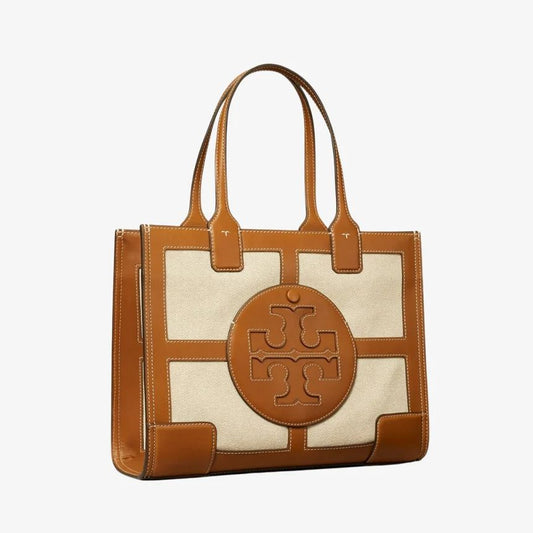 Tory Burch | Ella Canvas Quadrant Mini Tote Bag