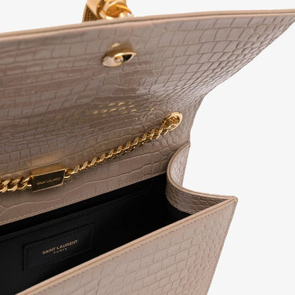 YSL | Kate croc-effect crossbody bag Small